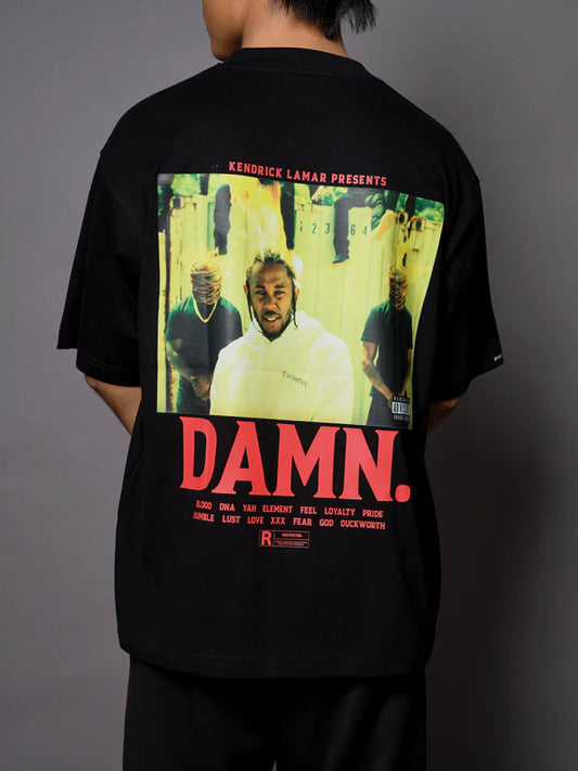 DAMN DESIGNED OVERSIZED TEE