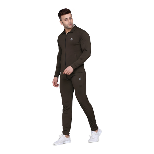 Men’s Track Suit Set Olive Track Suit image 1