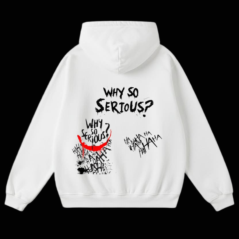 Awaaj Niche white oversized hoodie