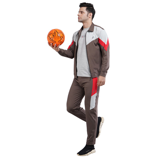 MEN'S TRACK SUIT BROWN image 1