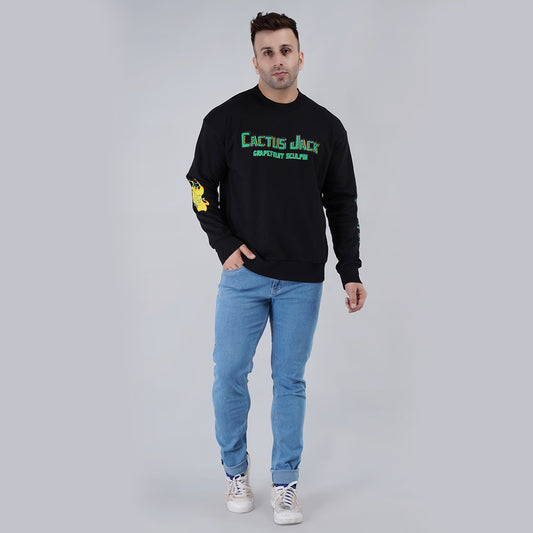 Mens Oversize Sweatshirt Black image 0