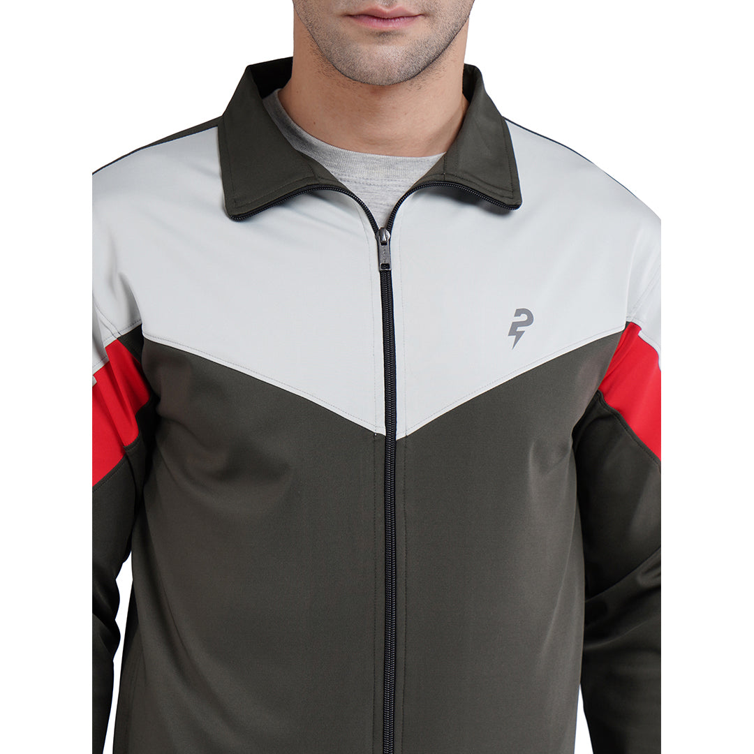 Men's Track Suit OLIVE GREEN image 5