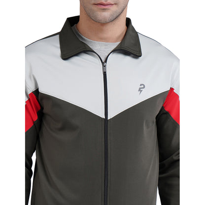 Men's Track Suit OLIVE GREEN image 5