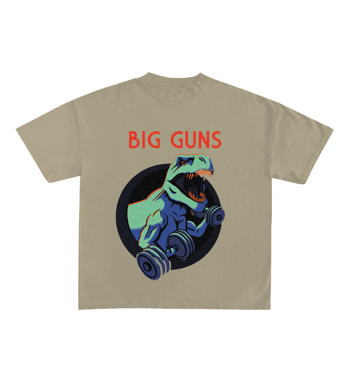 Big Guns Designed Oversized Tee image 3