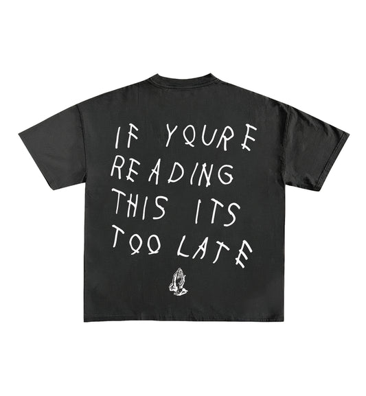 Drake Quote Designed Oversized Tee image 0