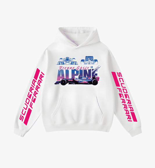 The Alpine white oversized Hoodie image 0