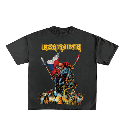Iron Maiden Designed Oversized Tee image 0