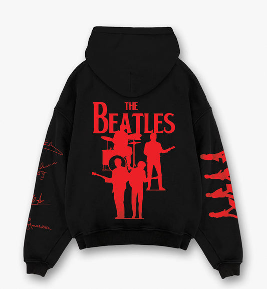 THE BEATLES DESIGNED OVERSIZED HOODIE image 0