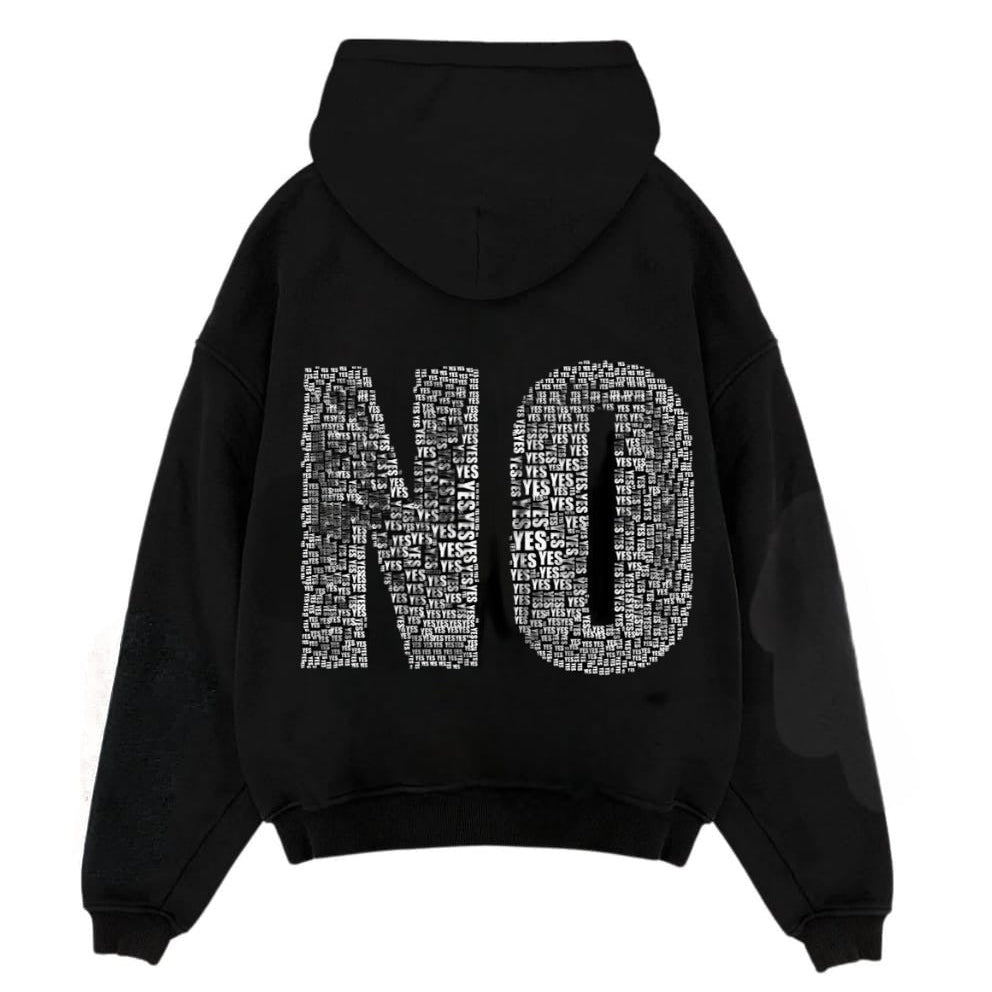 Freedom black oversized Hoodie