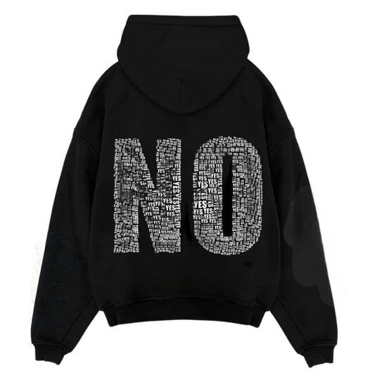 Freedom black oversized Hoodie