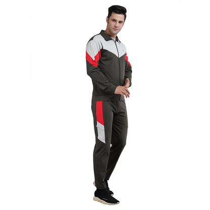 Men's Track Suit OLIVE GREEN image 4