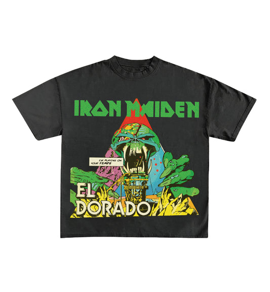 Iron Maiden Designed Oversized Tee image 0