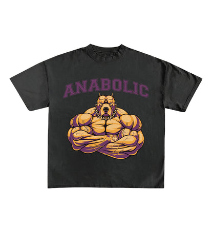 Anabolic Designed Oversized Tee - L, Black image