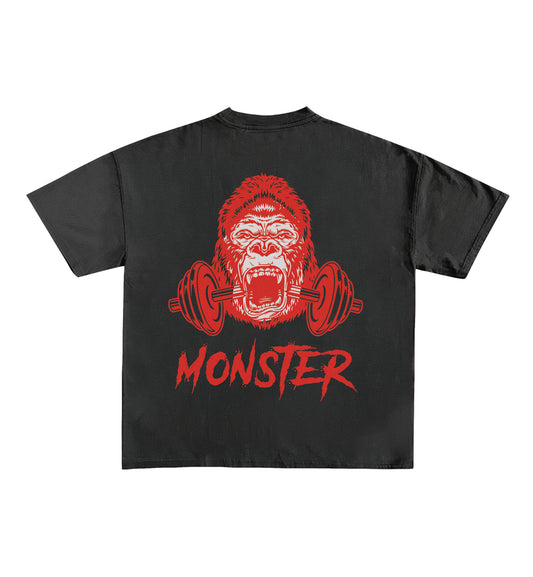 Monster Designed Oversized Tee image 0