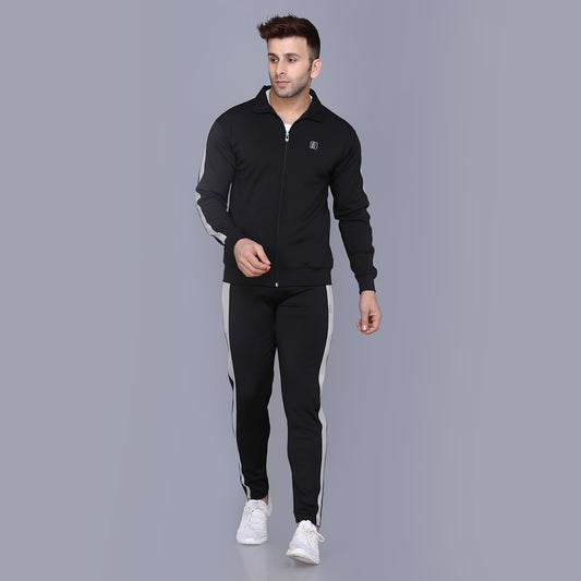 Winter Men's Track Suit Set Black image 0