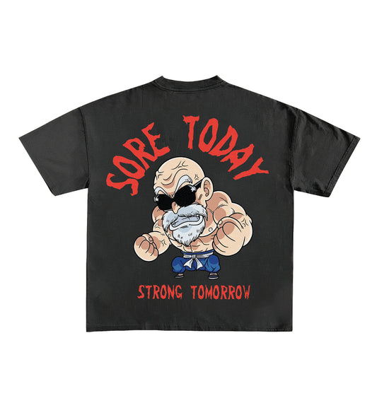 Sore Today Strong Tomorrow Designed Oversized Tee image 0