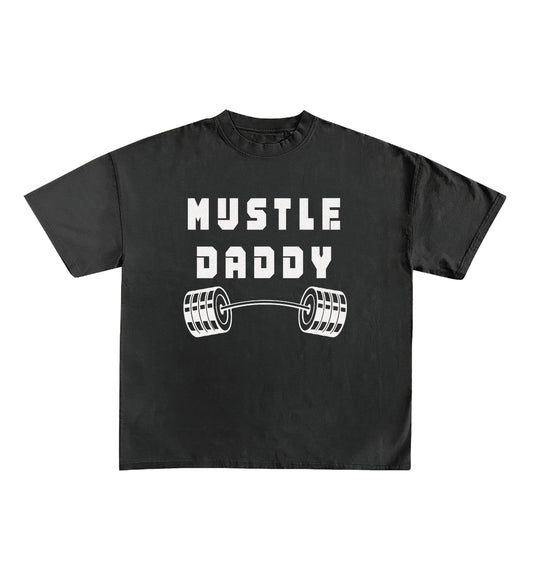 Muscle Daddy Designed Oversized Tee image 0