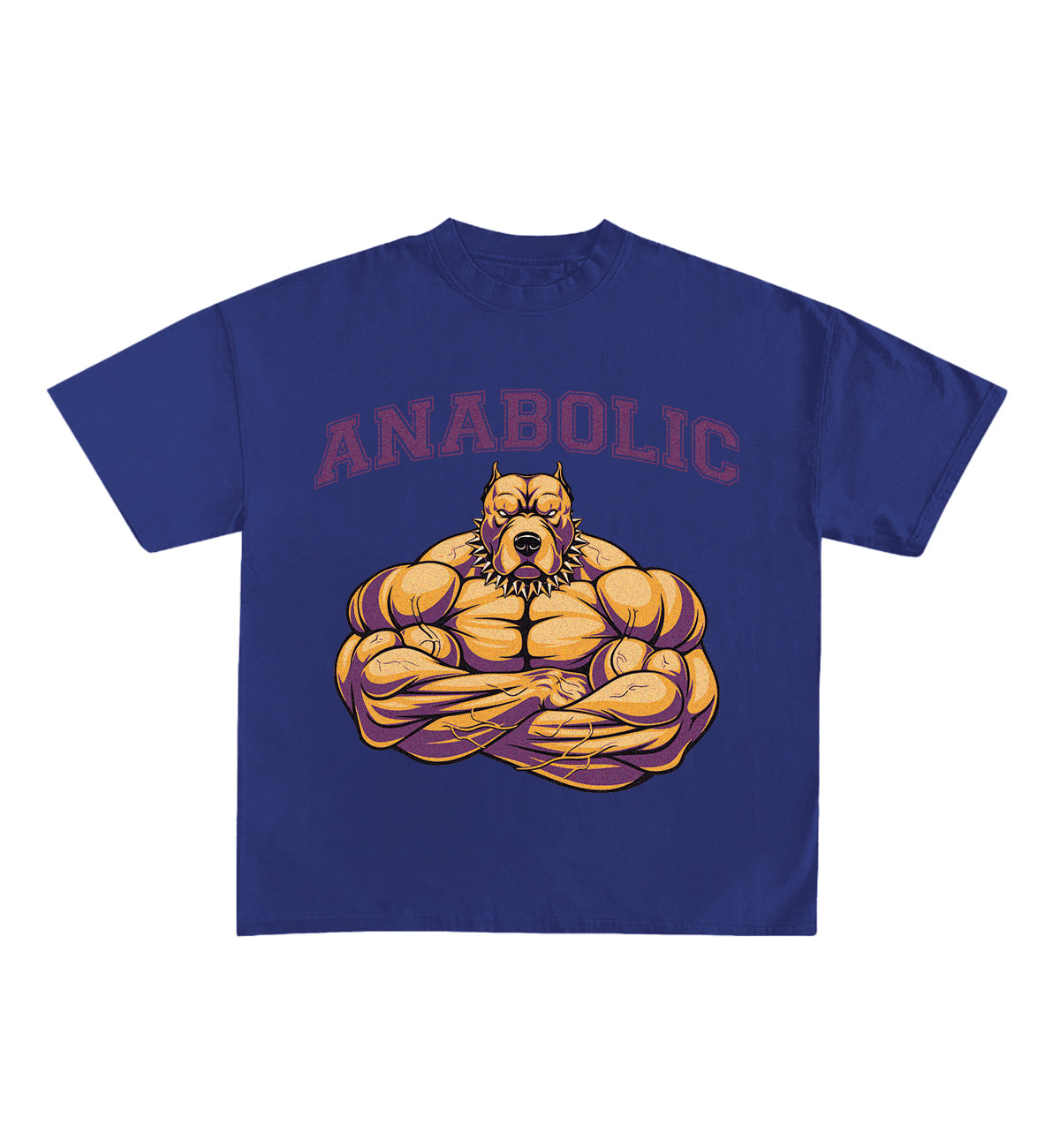 Anabolic Designed Oversized Tee - M, Blue image