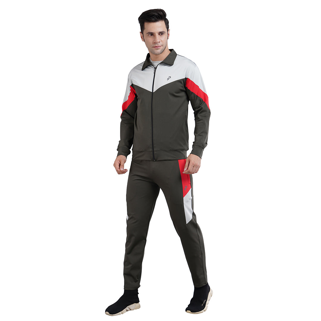 Men's Track Suit OLIVE GREEN image 3